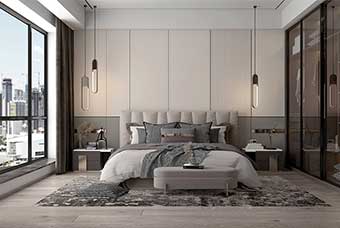 晋州现代风格-卧室