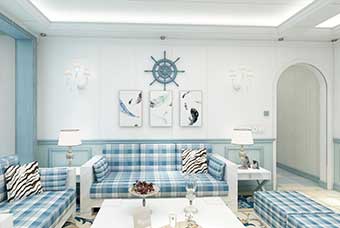 晋州地中海风格-客厅