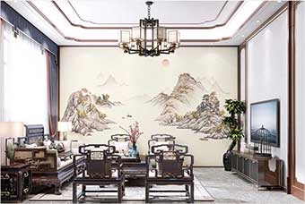 晋州森佰汇航空纤维墙咔（巴山蜀水）