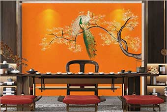 晋州森佰汇航空纤维墙咔（春花秋月）